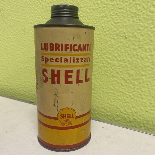 Barattolo vintage latta olio - barattolo,